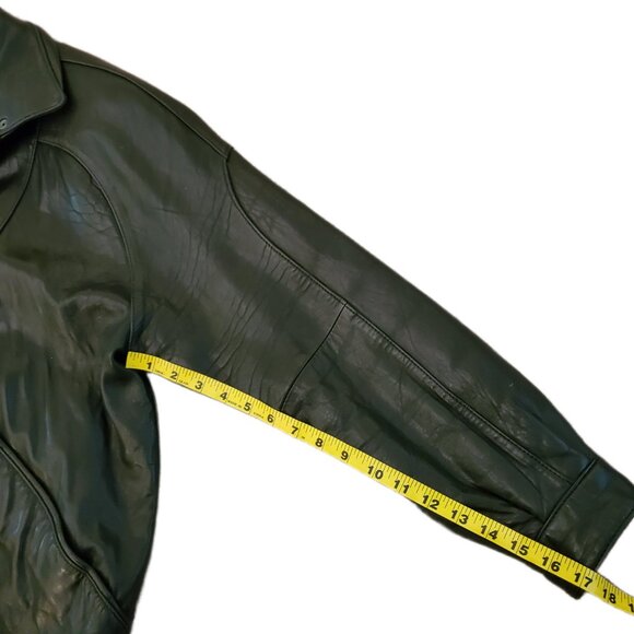 Women's Verducci Leather Thermolite Coat Jacket. Removable Lining. Large - Picture 8 of 13